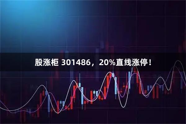 股涨柜 301486，20%直线涨停！